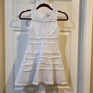 NWOT, white Blush dress size 10.